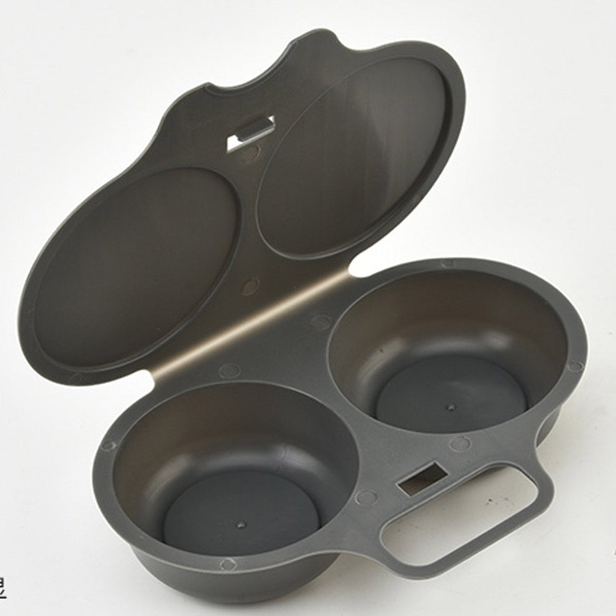 Microwave Egg Poacher Dual‑cavity, non‑stick & easy clean.