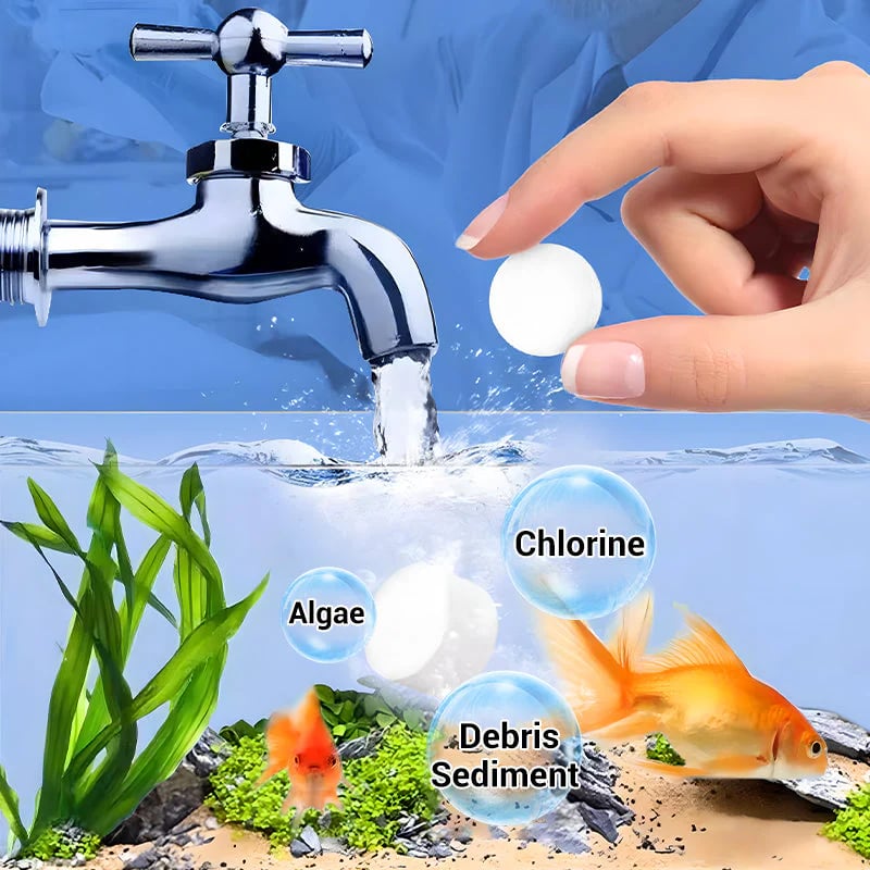 🎁Powerful Aquarium Water Purification Tablet (OFFER)
