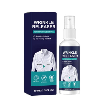 👔✨ Instant Wrinkle Release – No Iron, Travel-Ready, Static-Free & Fresh (Offer)