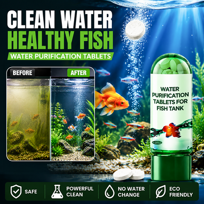 🎁Powerful Aquarium Water Purification Tablet (OFFER)