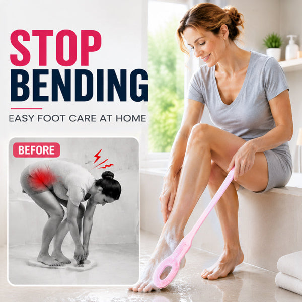 Long-Handle Toe & Foot Scrubbing Brush