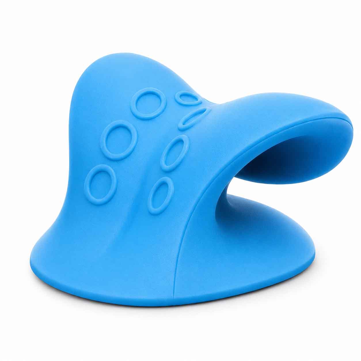 Cervical Neck Traction Device - Orthopedic Relaxer Pillow for Pain Relief