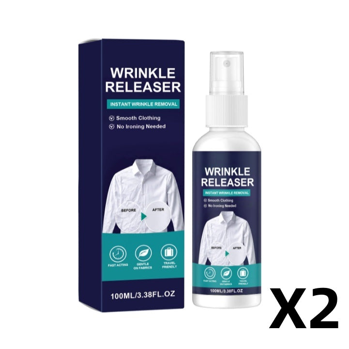 👔✨ Instant Wrinkle Release – No Iron, Travel-Ready, Static-Free & Fresh (Offer)