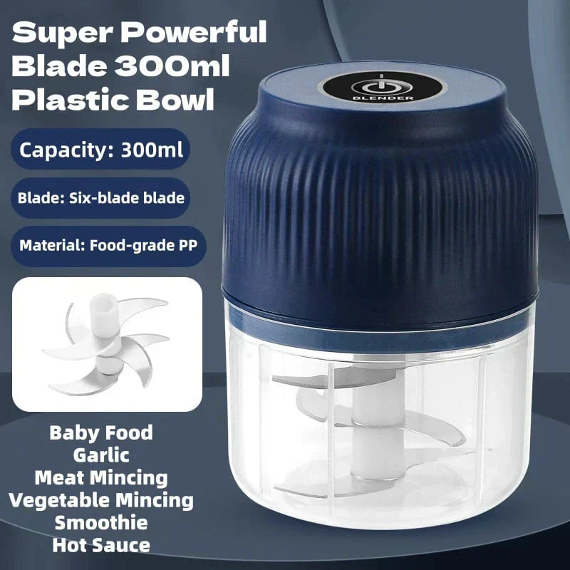 📢📢50% OFF!!⏰One-Touch Electric Food Chopper & Mincer