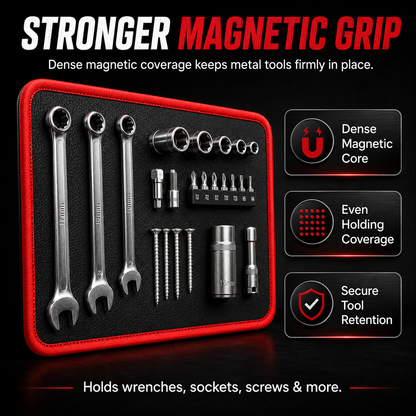 Magnetic Tool Tray Mat – Flexible Workshop Organizer for Metal Surfaces (Offer)