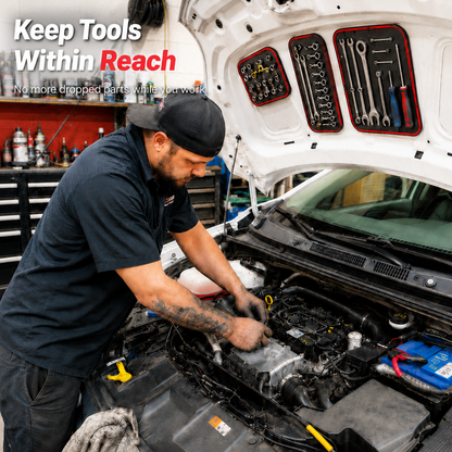Magnetic Tool Tray Mat – Flexible Workshop Organizer for Metal Surfaces (Offer)