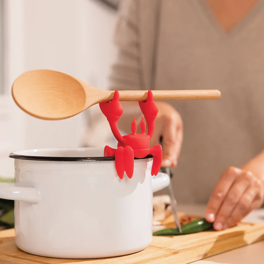 2-in-1 Crab Spoon Holder & Steam Releaser (offer)
