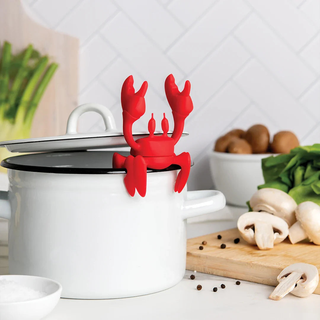 2-in-1 Crab Spoon Holder & Steam Releaser (offer)
