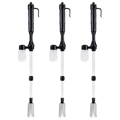 ⏳ LAST DAY 50% OFF! 🐠 Electric Aquarium Gravel Cleaner – 💧 Powerful Siphon & Crystal-Clear Water ✨