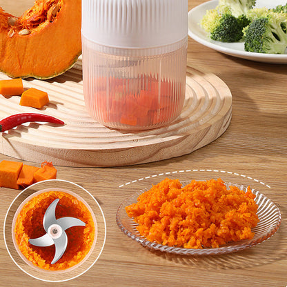 📢📢50% OFF!!⏰Cordless Electric Garlic Chopper & Mincer (Offer)