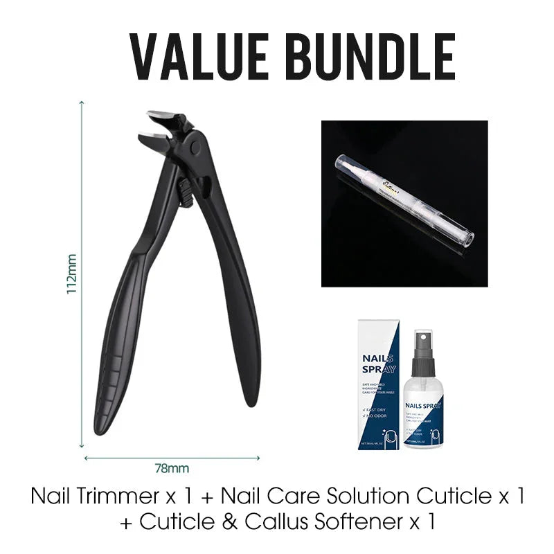 ⏰🔥LIMITED TIME 50% OFF!🔥50K+ SOLD!Curved stainless steel nail clippers  (Offer)