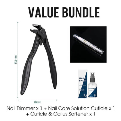 ⏰🔥LIMITED TIME 50% OFF!🔥50K+ SOLD!Curved stainless steel nail clippers  (Offer)
