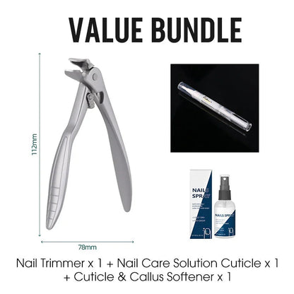 ⏰🔥LIMITED TIME 50% OFF!🔥50K+ SOLD!Curved stainless steel nail clippers  (Offer)